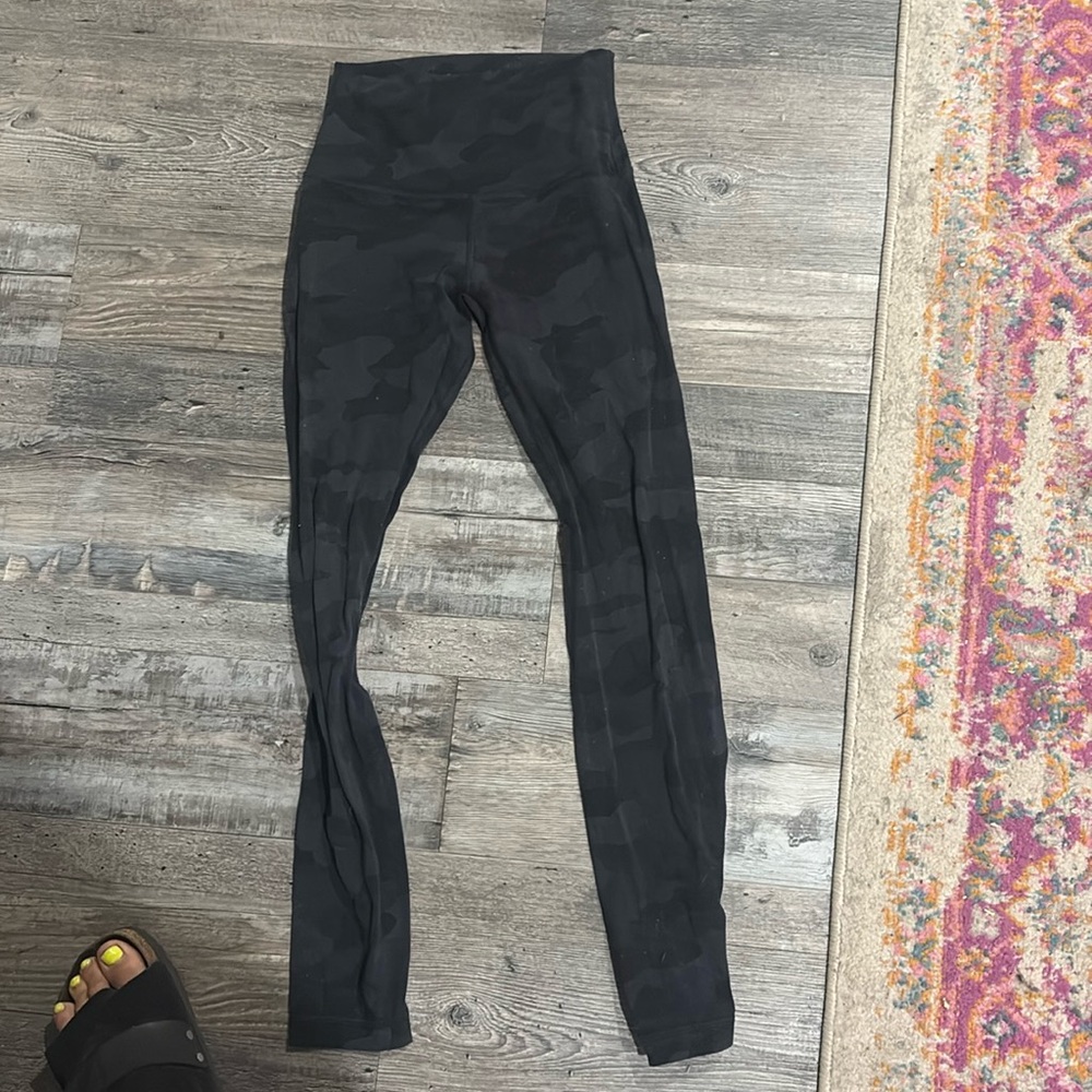 Lululemon black camo leggings